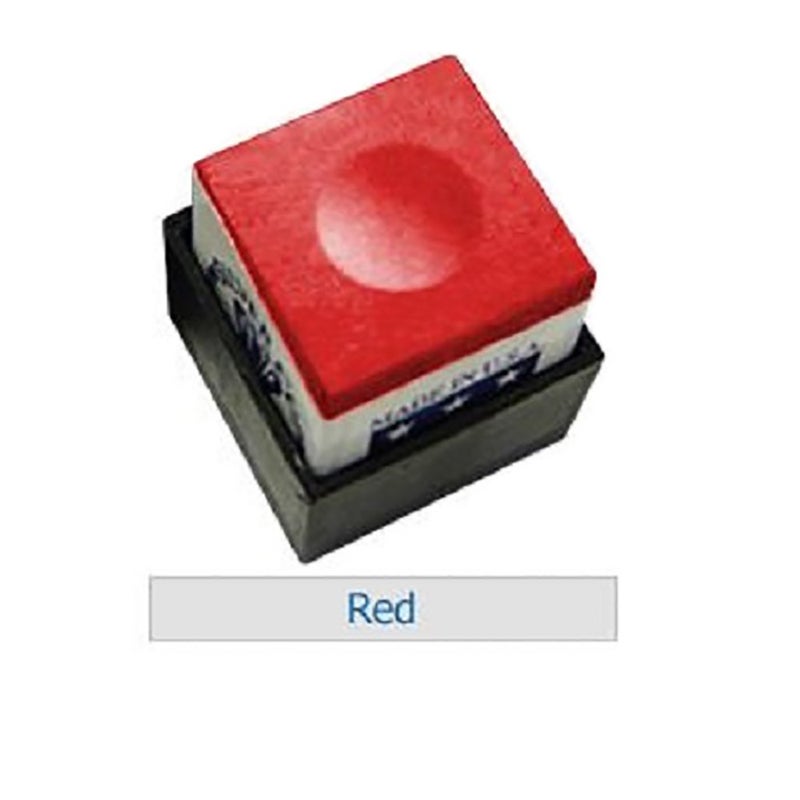 Silver Cup Set of 6 Red Billiard Pool Cue Chalk - Image 2